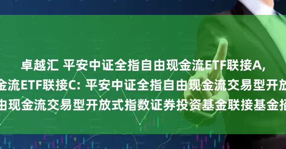 卓越汇 平安中证全指自由现金流ETF联接A,平安中证全指自由现金流ETF联接C: 平安中证全指自由现金流交易型开放式指数证券投资基金联接基金招募说明书